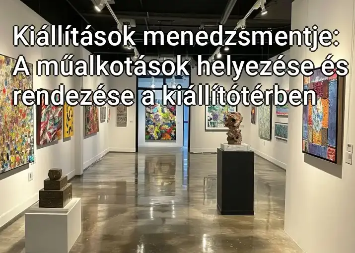 Kiállítások menedzsmentje: A műalkotások helyezése és rendezése a kiállítótérben