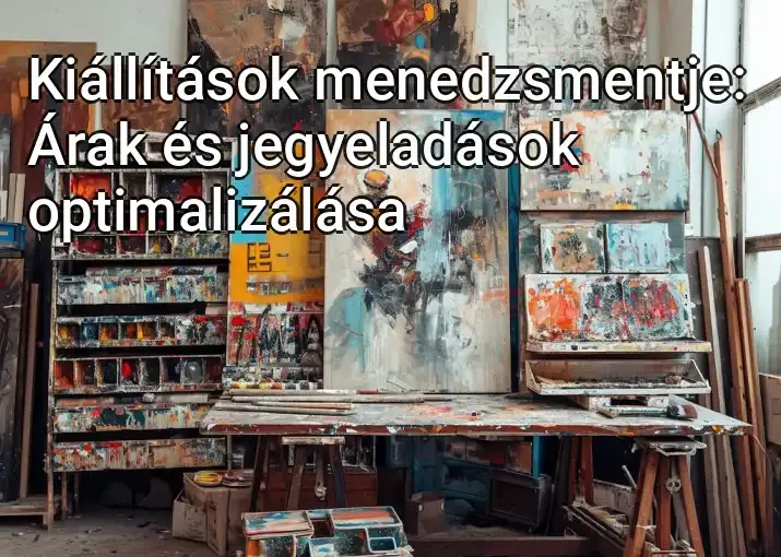 Kiállítások menedzsmentje: Árak és jegyeladások optimalizálása