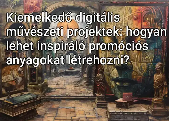 Kiemelkedő digitális művészeti projektek: hogyan lehet inspiráló promóciós anyagokat létrehozni?