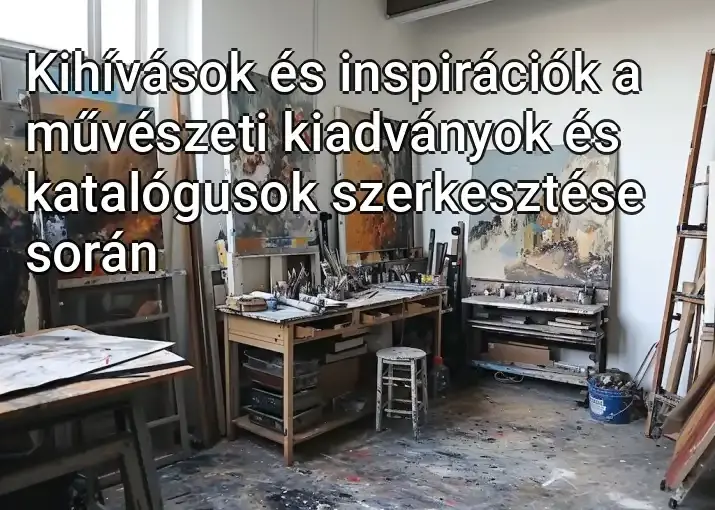 Kihívások és inspirációk a művészeti kiadványok és katalógusok szerkesztése során