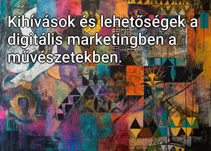 Kihívások és lehetőségek a digitális marketingben a művészetekben.