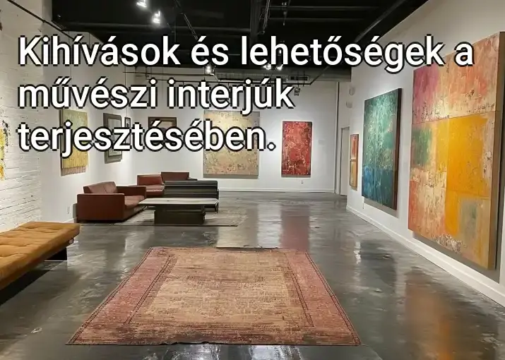 Kihívások és lehetőségek a művészi interjúk terjesztésében.