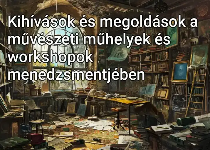 Kihívások és megoldások a művészeti műhelyek és workshopok menedzsmentjében