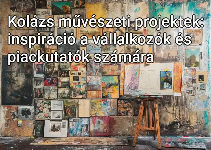 Kolázs művészeti projektek: inspiráció a vállalkozók és piackutatók számára