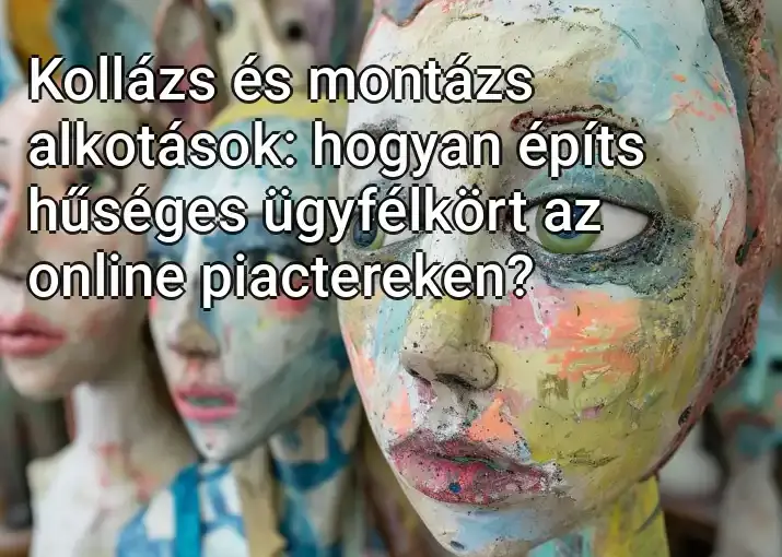 Kollázs és montázs alkotások: hogyan építs hűséges ügyfélkört az online piactereken?