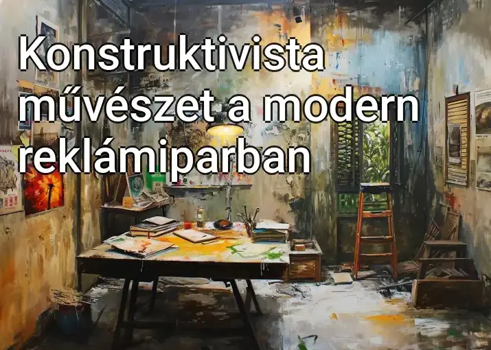 Konstruktivista művészet a modern reklámiparban