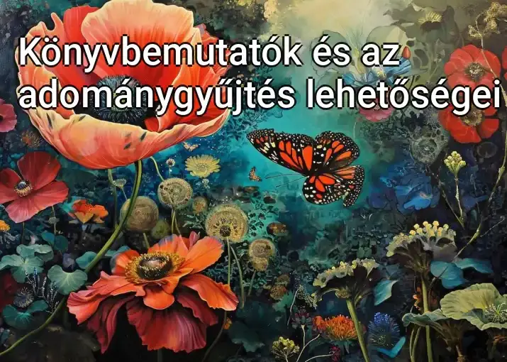 Könyvbemutatók és az adománygyűjtés lehetőségei