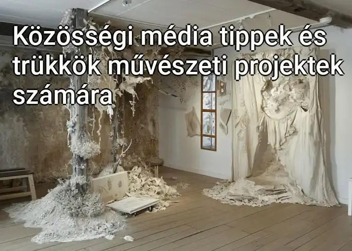 Közösségi média tippek és trükkök művészeti projektek számára