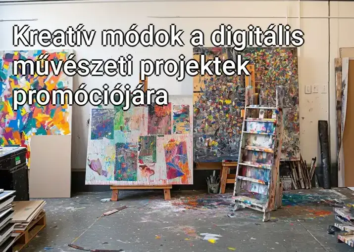 Kreatív módok a digitális művészeti projektek promóciójára