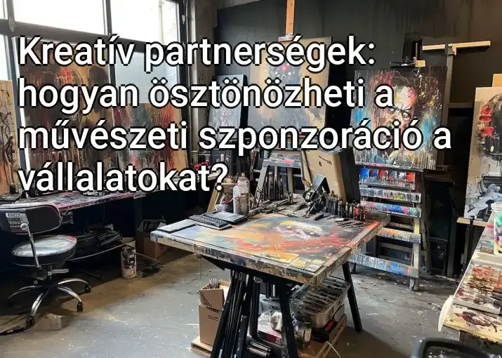 Kreatív partnerségek: hogyan ösztönözheti a művészeti szponzoráció a vállalatokat?