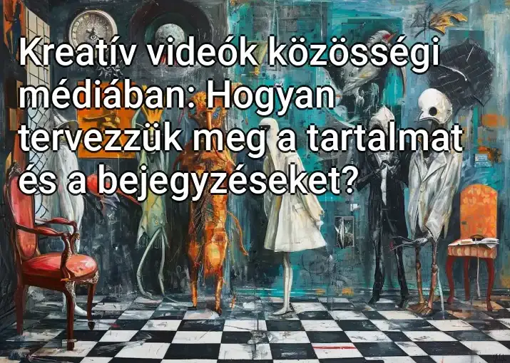 Kreatív videók közösségi médiában: Hogyan tervezzük meg a tartalmat és a bejegyzéseket?