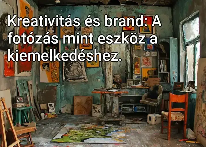 Kreativitás és brand: A fotózás mint eszköz a kiemelkedéshez.