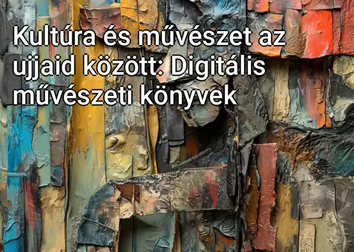 Kultúra és művészet az ujjaid között: Digitális művészeti könyvek