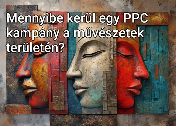 Mennyibe kerül egy PPC kampány a művészetek területén?