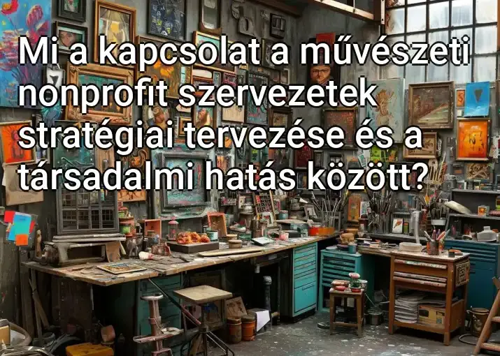 Mi a kapcsolat a művészeti nonprofit szervezetek stratégiai tervezése és a társadalmi hatás között?