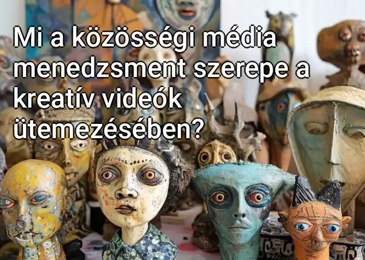 Mi a közösségi média menedzsment szerepe a kreatív videók ütemezésében?