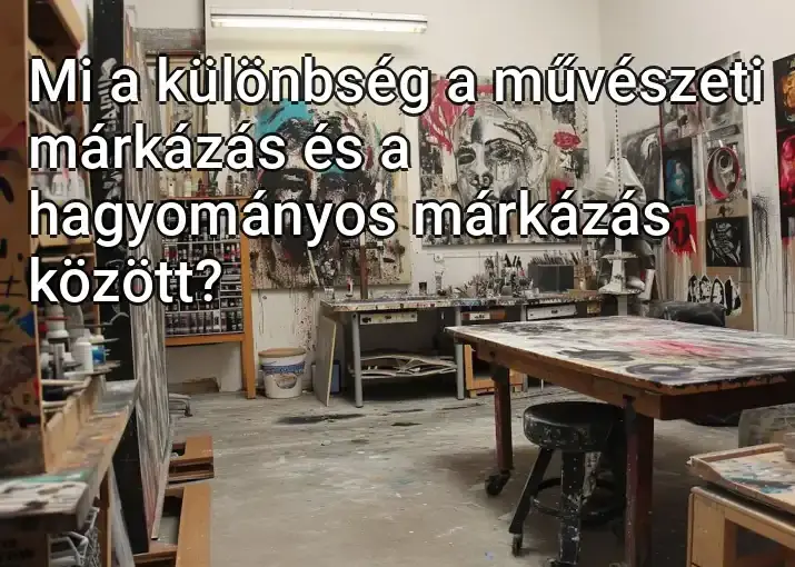 Mi a különbség a művészeti márkázás és a hagyományos márkázás között?