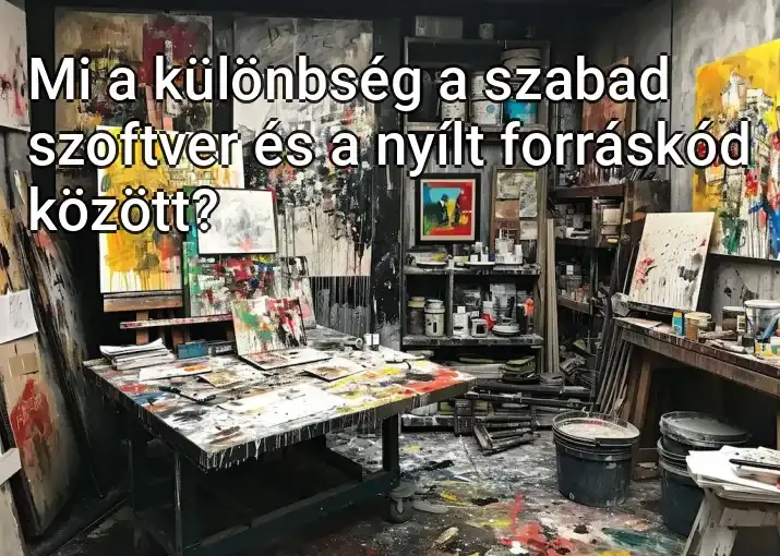 Mi a különbség a szabad szoftver és a nyílt forráskód között?