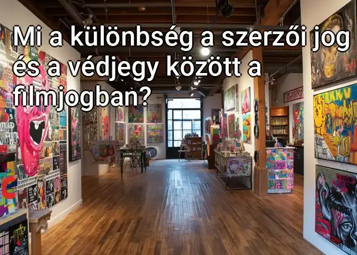 Mi a különbség a szerzői jog és a védjegy között a filmjogban?