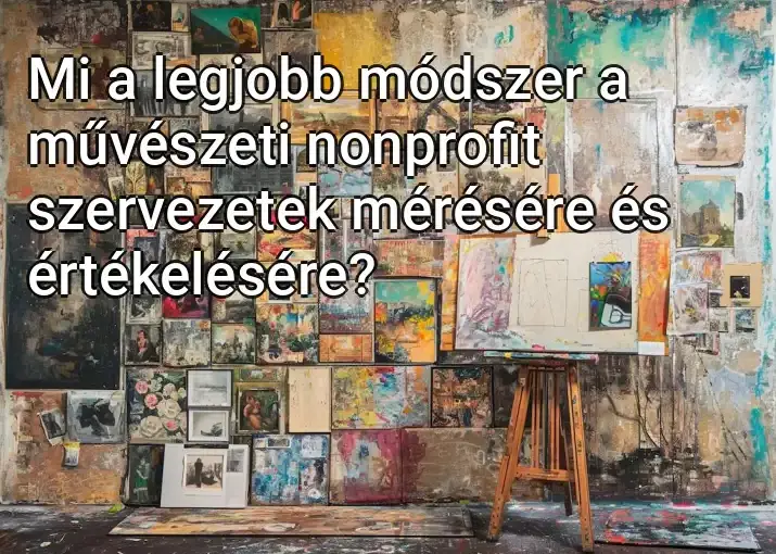 Mi a legjobb módszer a művészeti nonprofit szervezetek mérésére és értékelésére?