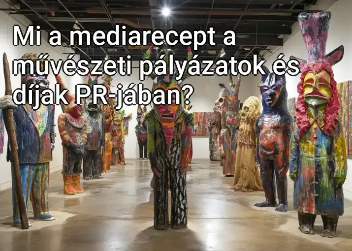 Mi a mediarecept a művészeti pályázatok és díjak PR-jában?