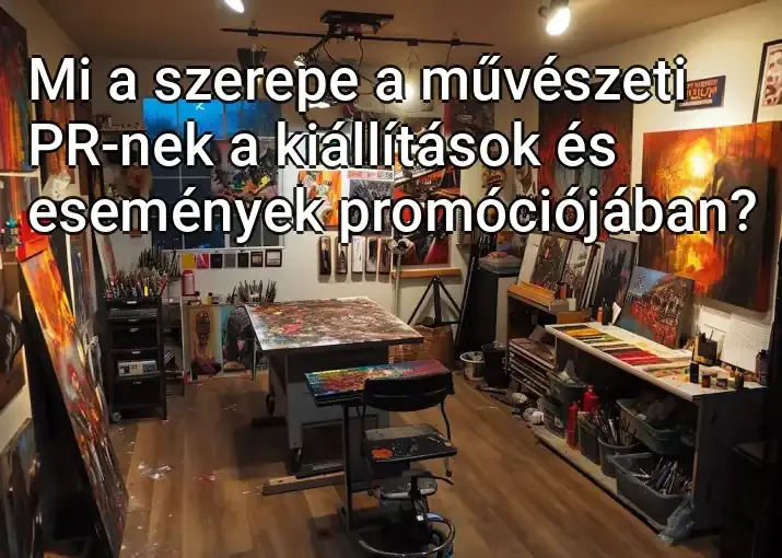 Mi a szerepe a művészeti PR-nek a kiállítások és események promóciójában?