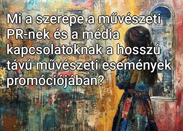 Mi a szerepe a művészeti PR-nek és a média kapcsolatoknak a hosszú távú művészeti események promóciójában?