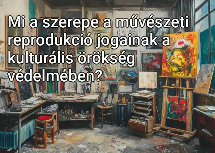 Mi a szerepe a művészeti reprodukció jogainak a kulturális örökség védelmében?