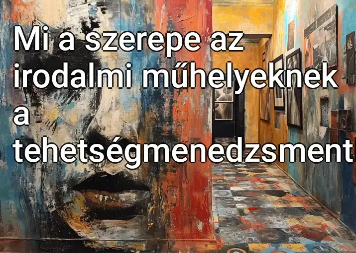 Mi a szerepe az irodalmi műhelyeknek a tehetségmenedzsmentben?