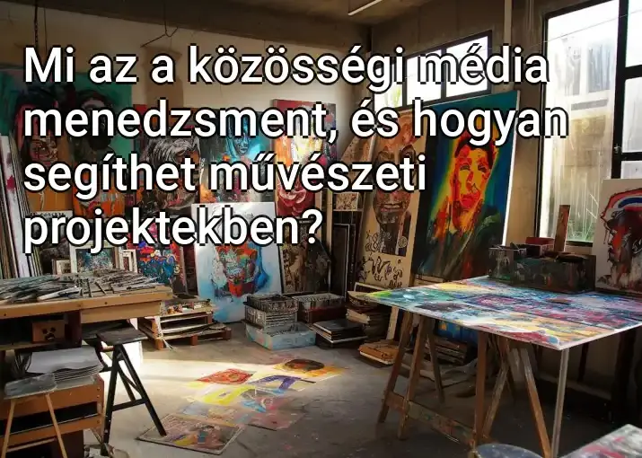 Mi az a közösségi média menedzsment, és hogyan segíthet művészeti projektekben?