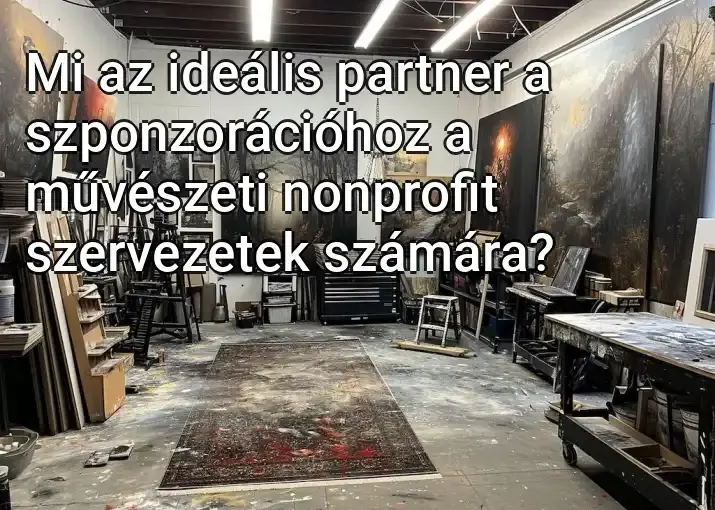 Mi az ideális partner a szponzorációhoz a művészeti nonprofit szervezetek számára?