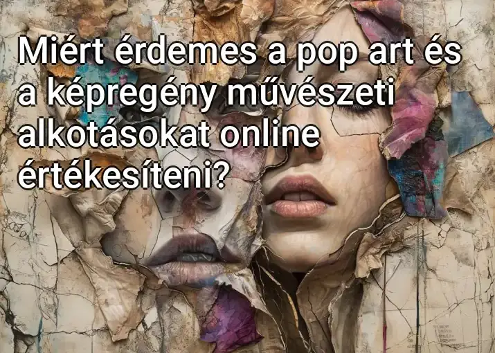 Miért érdemes a pop art és a képregény művészeti alkotásokat online értékesíteni?