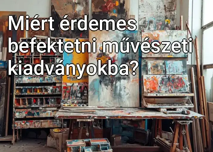 Miért érdemes befektetni művészeti kiadványokba?