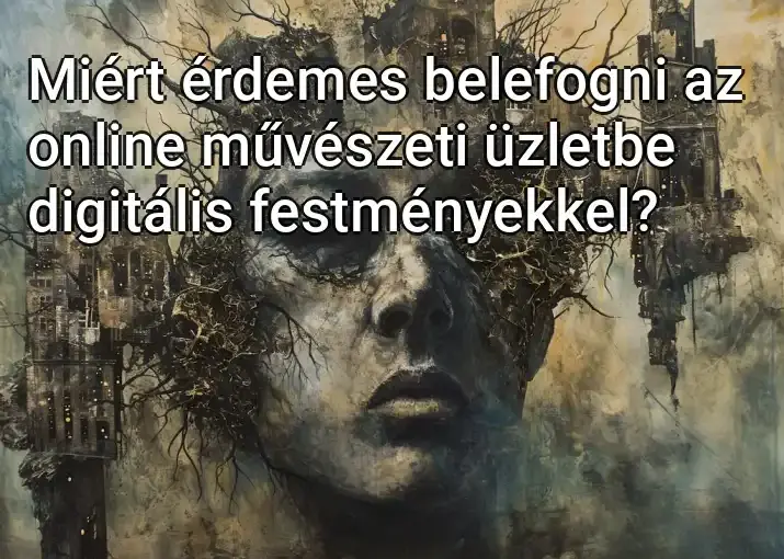 Miért érdemes belefogni az online művészeti üzletbe digitális festményekkel?