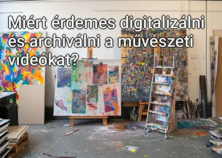 Miért érdemes digitalizálni és archiválni a művészeti videókat?