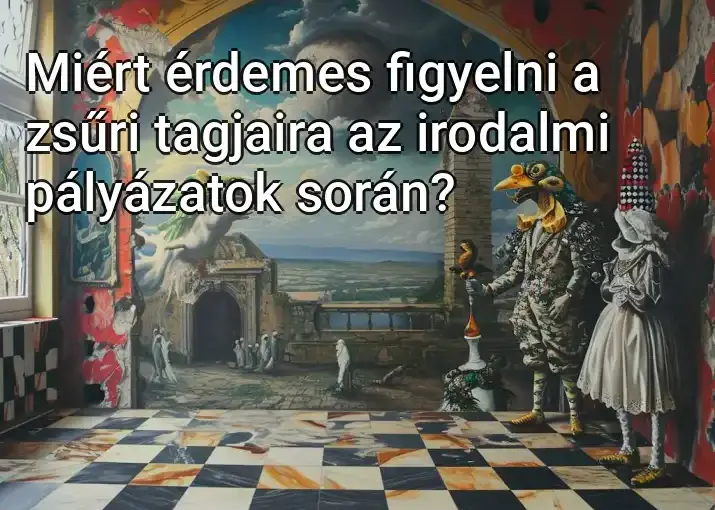 Miért érdemes figyelni a zsűri tagjaira az irodalmi pályázatok során?