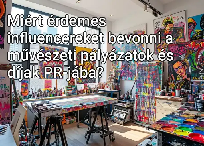 Miért érdemes influencereket bevonni a művészeti pályázatok és díjak PR-jába?