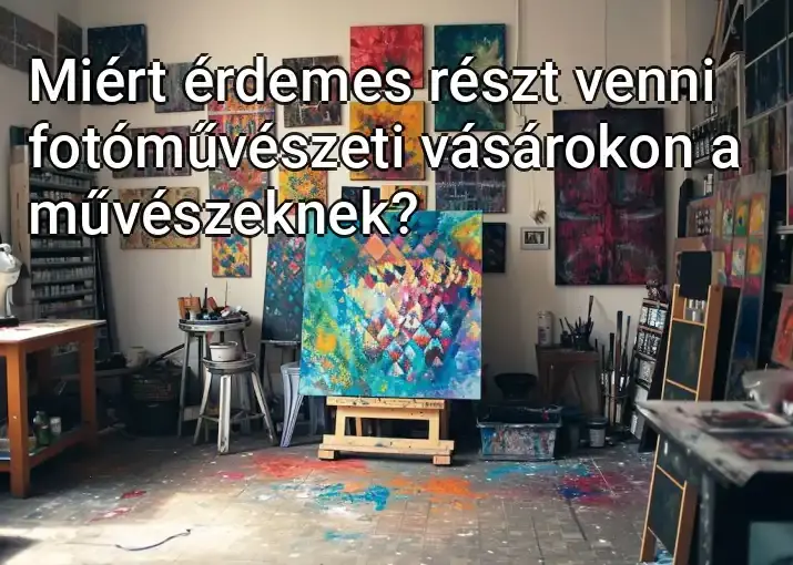 Miért érdemes részt venni fotóművészeti vásárokon a művészeknek?