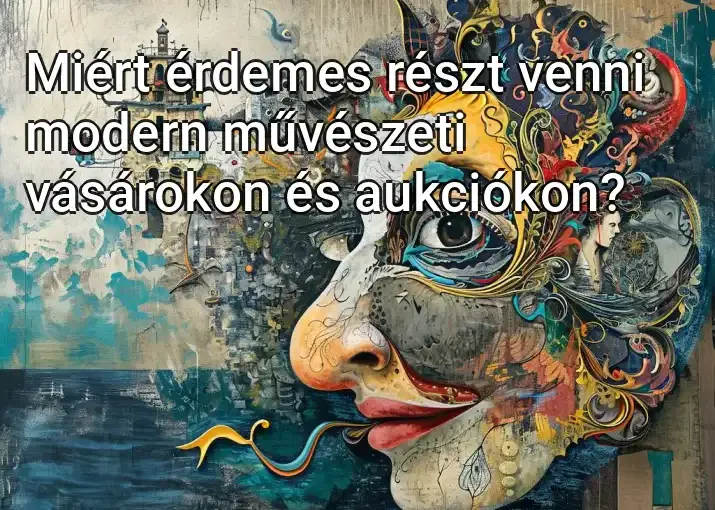 Miért érdemes részt venni modern művészeti vásárokon és aukciókon?