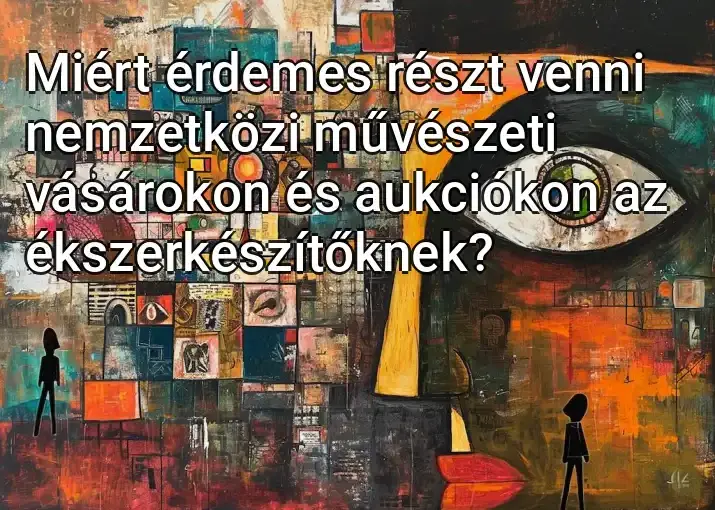 Miért érdemes részt venni nemzetközi művészeti vásárokon és aukciókon az ékszerkészítőknek?