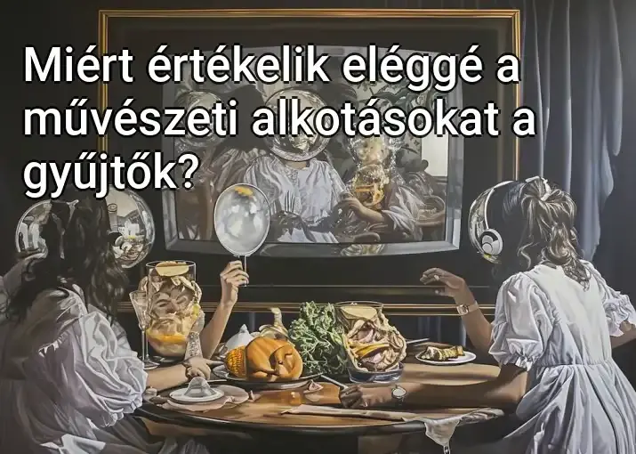 Miért értékelik eléggé a művészeti alkotásokat a gyűjtők?