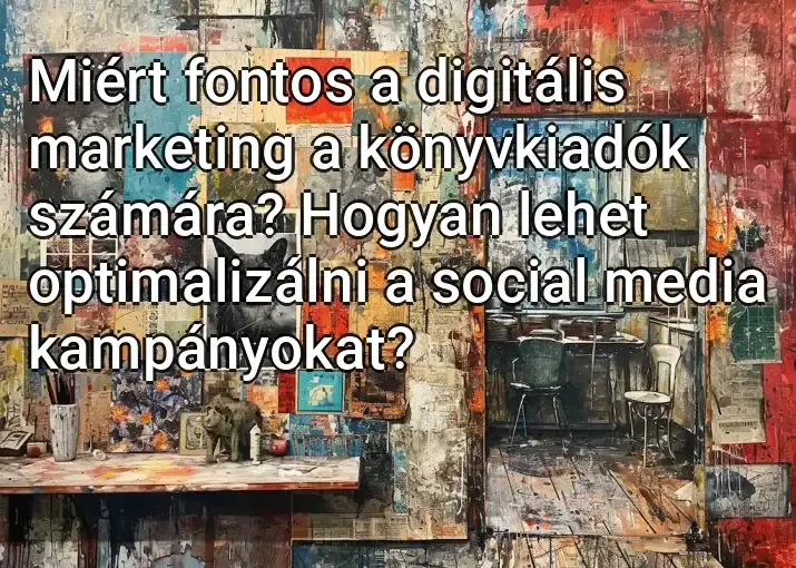 Miért fontos a digitális marketing a könyvkiadók számára? Hogyan lehet optimalizálni a social media kampányokat?