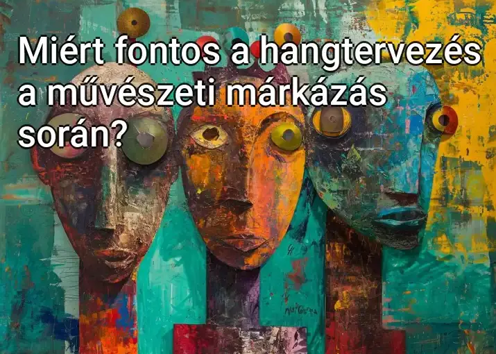 Miért fontos a hangtervezés a művészeti márkázás során?