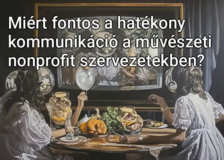 Miért fontos a hatékony kommunikáció a művészeti nonprofit szervezetekben?