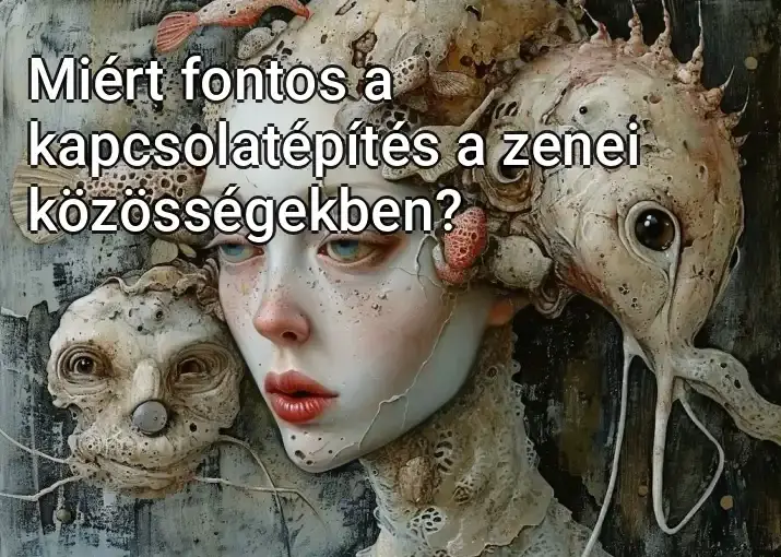 Miért fontos a kapcsolatépítés a zenei közösségekben?