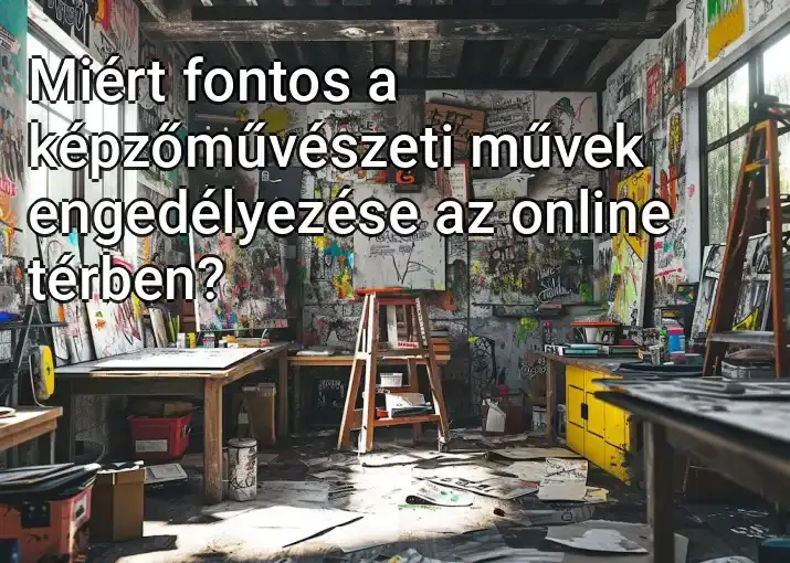 Miért fontos a képzőművészeti művek engedélyezése az online térben?