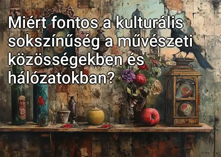 Miért fontos a kulturális sokszínűség a művészeti közösségekben és hálózatokban?