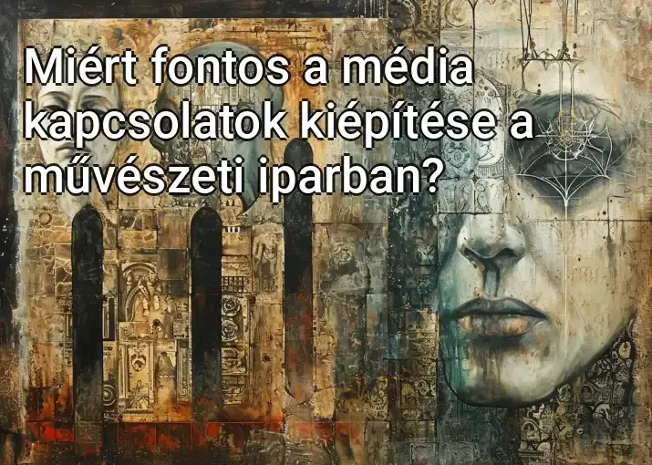 Miért fontos a média kapcsolatok kiépítése a művészeti iparban?