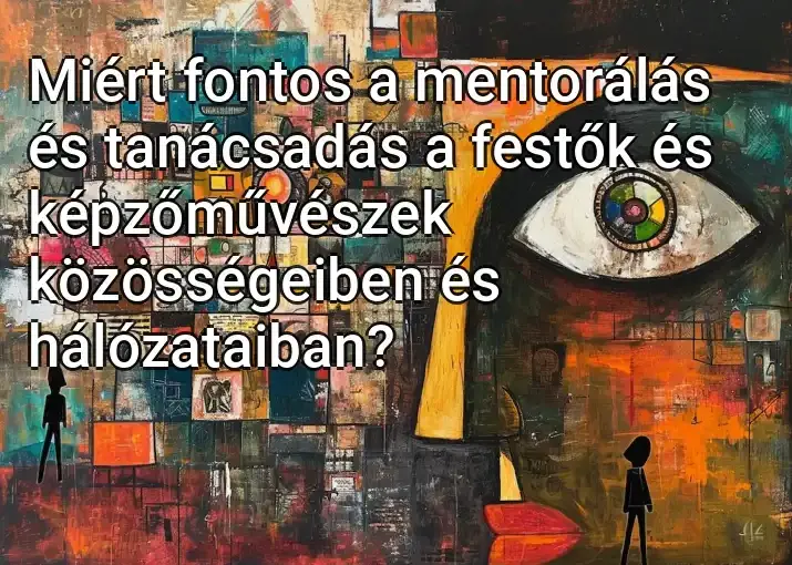 Miért fontos a mentorálás és tanácsadás a festők és képzőművészek közösségeiben és hálózataiban?