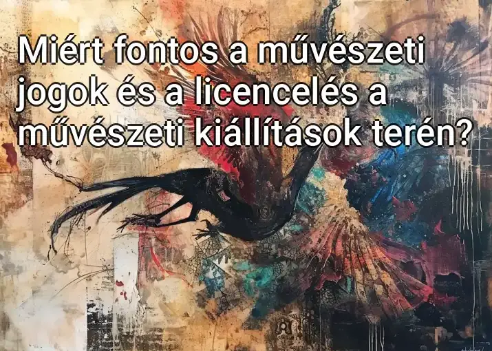 Miért fontos a művészeti jogok és a licencelés a művészeti kiállítások terén?